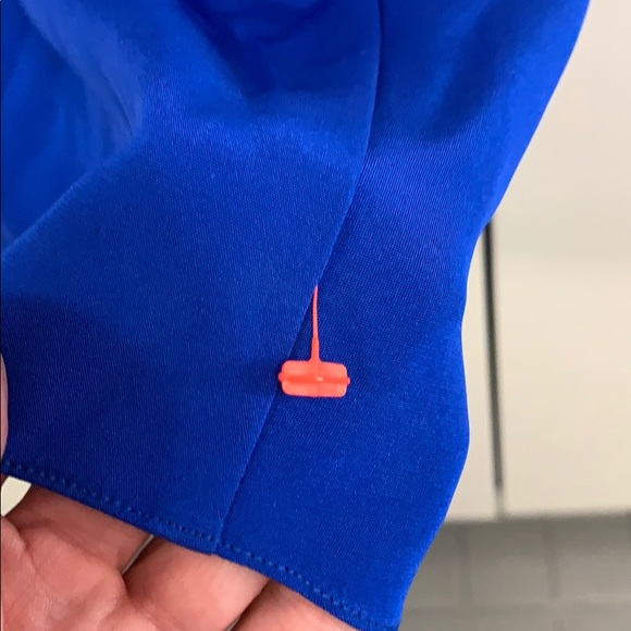 Royal Blue JayGodfrey one shoulder dress - Picture 4 of 5